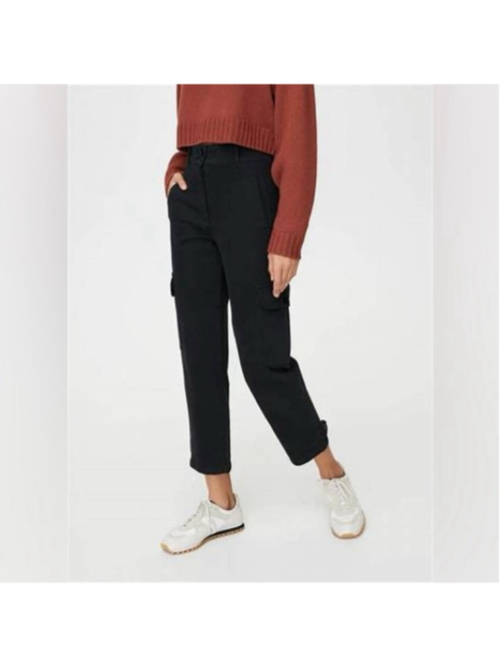 Aritzia wilfred modern cargo pant casual lounge sz 2